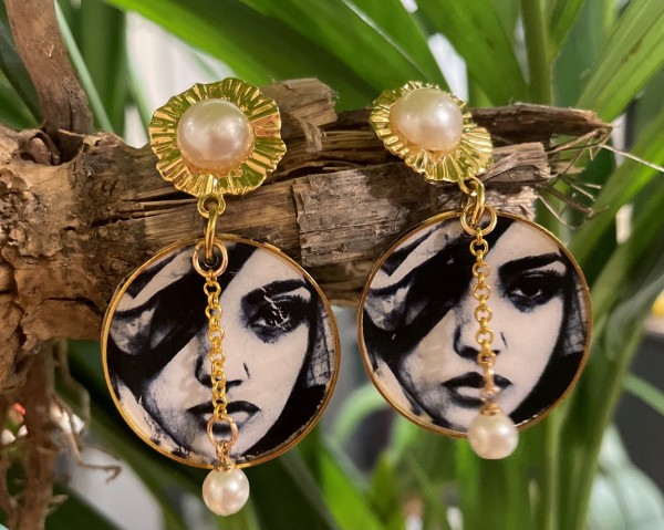 Nalan - Statement Ohrringe