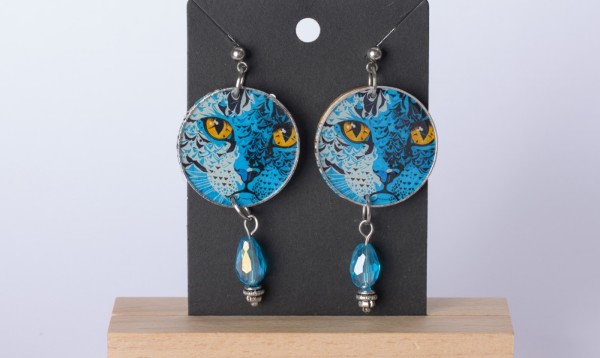 "Cat Eye" - Tolle Statement Ohrringe im auffallendem Katzendesig