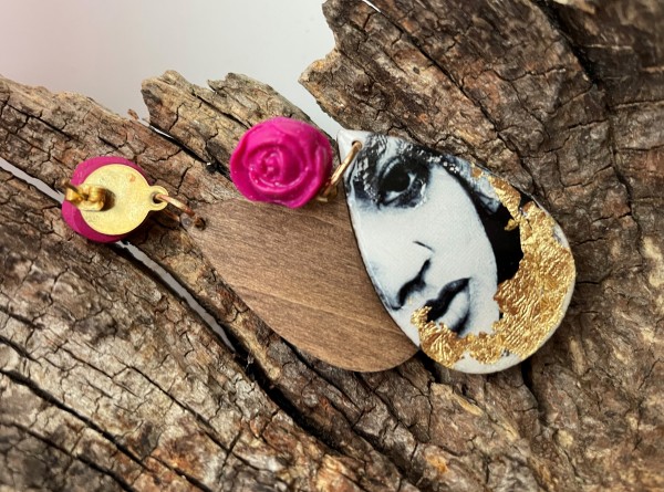 "Adeba" - Tolle Statement Ohrringe im Vintage Style