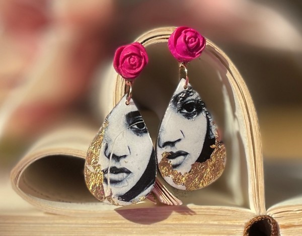 "Adeba" - Tolle Statement Ohrringe im Vintage Style